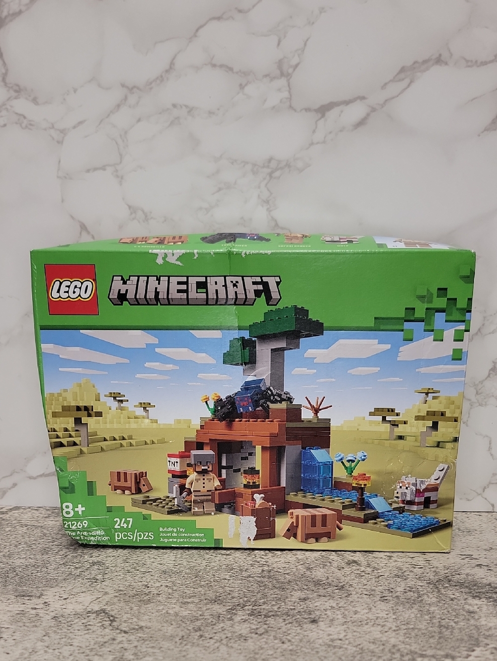 Lego Minecraft #21269 The Armadillo Mine Expedition